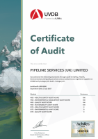 Certificate of Audit